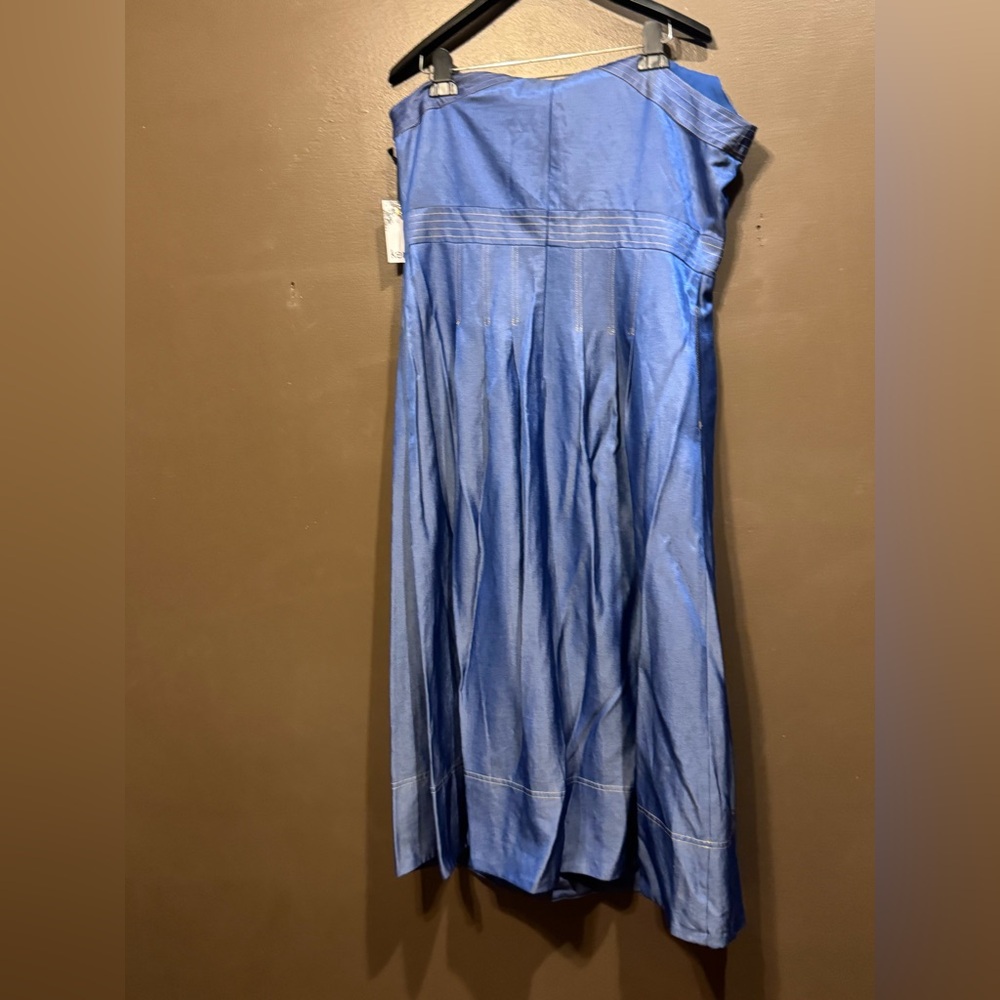 Kenzie Blue Sleeveless Dress - Picture 3 of 4